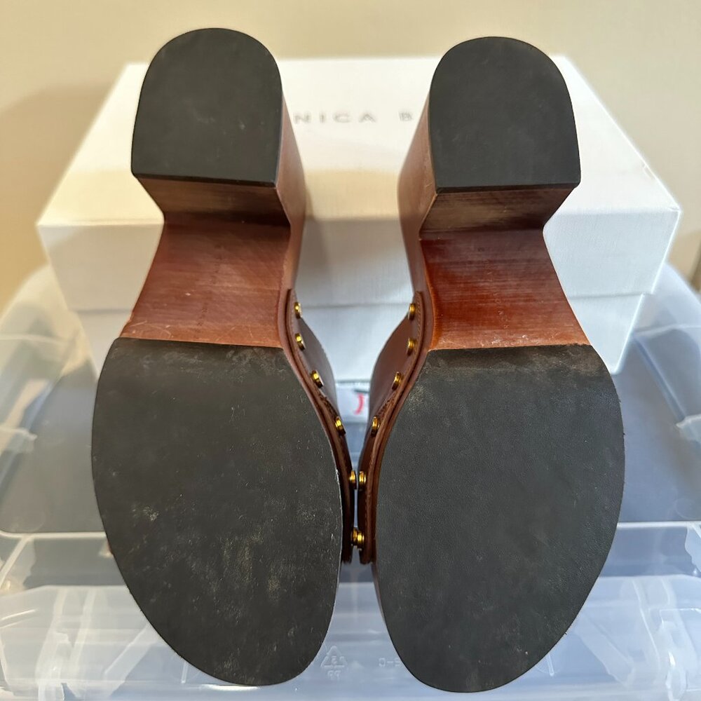 Veronica Beard Halifax Platform Clog Sandals - Picture 8 of 8